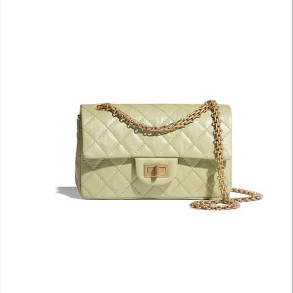 シャネル 22.5 ミニ ハンドバッグコピー *ブロンズ チェーン AS0874 B01441 N5204